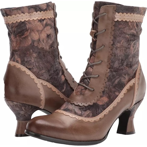 NWOT L’Artiste by Spring Step Women's Bewitch-Floral Ankle Boot - Picture 1 of 16